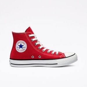 red converse - womens